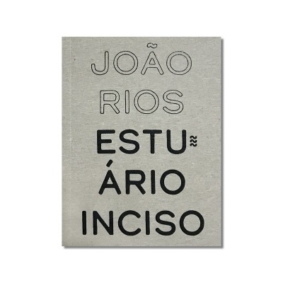 Capa de livro cinzenta com texto preto