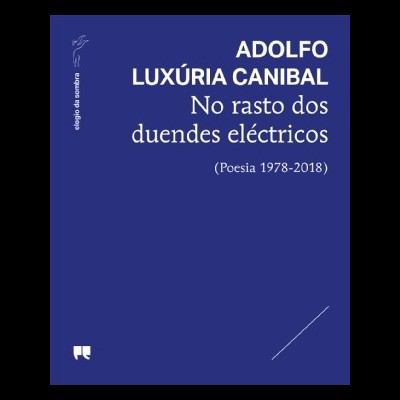 Capa de livro azul com texto branco e logotipo editorial