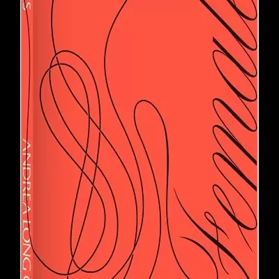 Livro capa dura laranja com título 'FEMALES' e autor 'ANDREA LONG CHU'