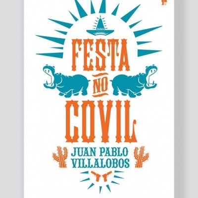 Capa de livro branca com texto e ilustrações coloridas