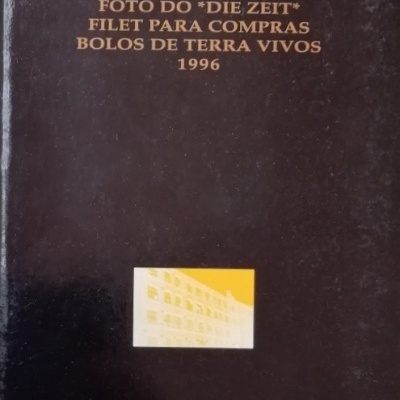 Capa preta de livro com texto dourado e pequena imagem amarela e branca