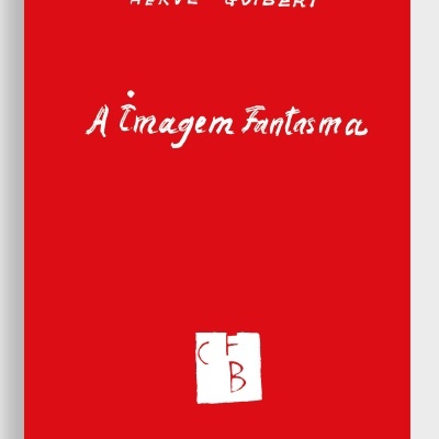 Capa vermelha de livro com texto branco e logotipo CF B.