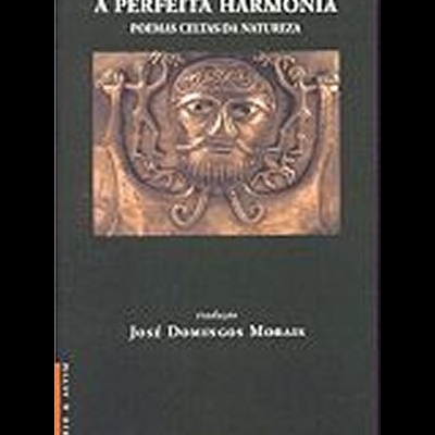 Capa de livro A Perfeita Harmonia com relevo e texto em branco