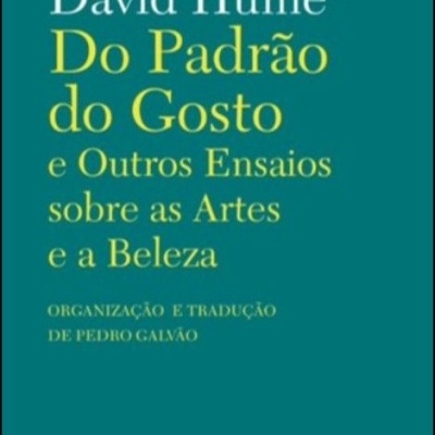 Capa de livro David Hume Do Padrão do Gosto