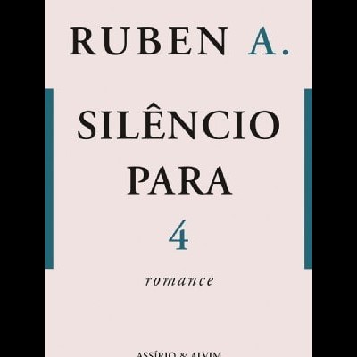 Capa do livro 'Silêncio Para 4' de Ruben A.
