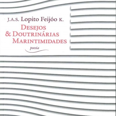 Capa de livro com relevo branco ondulado e texto vermelho e preto.