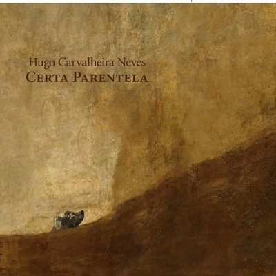 Capa de livro com texto e fundo tons castanho e bege