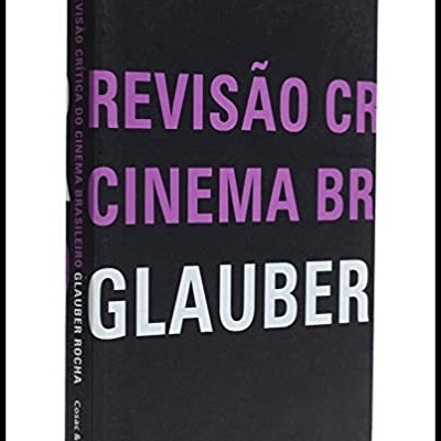 Livro preto com títulos em lilás e branco, editora Cosac & Naify.