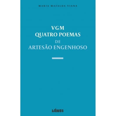 Capa do livro azul com texto em branco e preto