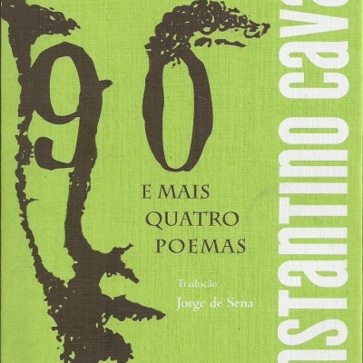 Capa verde de livro com texto preto e branco, figura estilizada e logotipo da editora