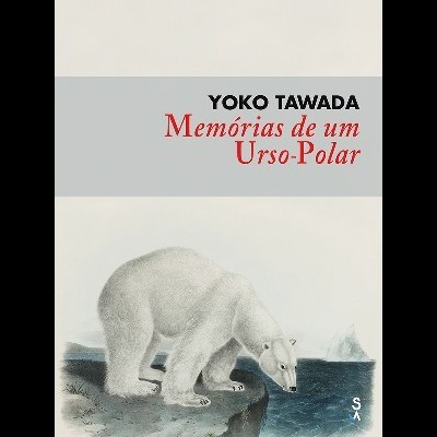 Capa de livro com ilustração de urso polar e título em português