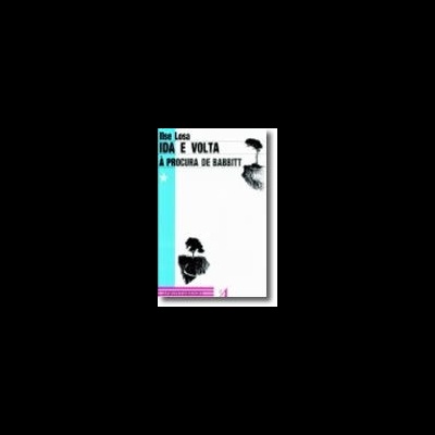 Capa de livro Ida e Volta à Procura de Barbitt com faixa azul