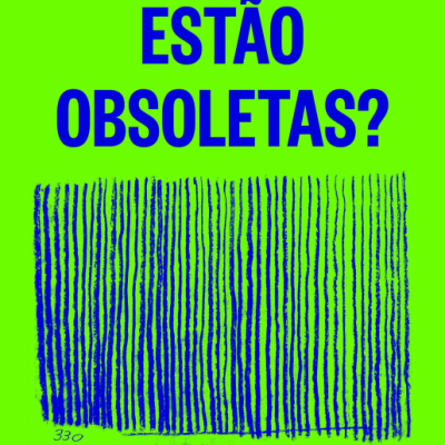 Capa de livro verde com texto azul sobre prisões obsoletas e nome Angela Davis