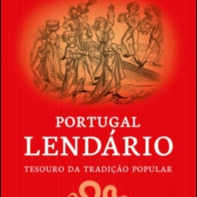 Capa de livro vermelho com ilustração e texto branco