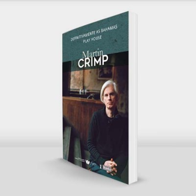 Capa do livro CRIMP com pessoa loira sentada em ambiente interior