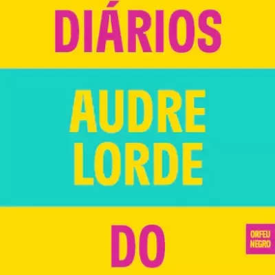 Capa de livro com fundo amarelo e texto em rosa e amarelo