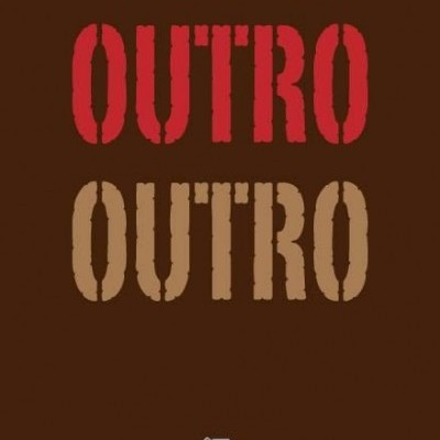 Capa de livro castanha com título OUTRO OUTRO e nome do autor Salette Tavares
