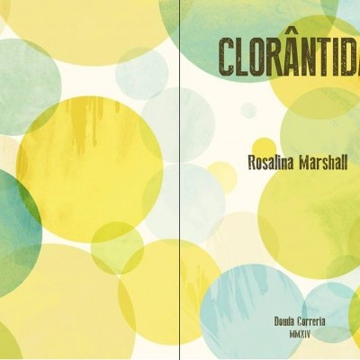 Capa de livro com círculos coloridos e texto