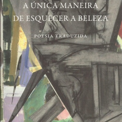 Capa de livro com ilustração abstrata e texto do título e autor