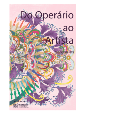Capa de livro colorida e abstrata com título 'Do Operário ao Artista'