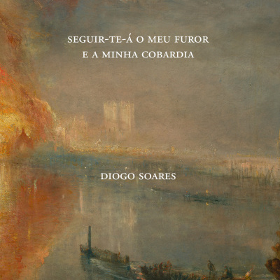 Capa de livro com pintura e texto em português