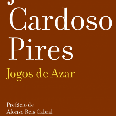 Capa de livro marrom com texto branco e amarelo