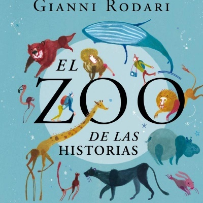 Capa de livro ilustrada com animais e texto em espanhol