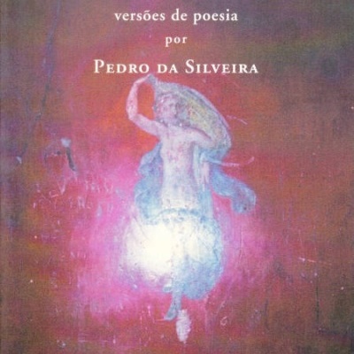 Capa de livro Mesa de Amigos de Pedro da Silveira com imagem feminina estilizada