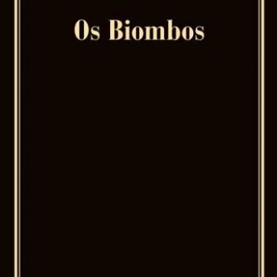 Capa preta com texto dourado do livro Os Biombos de Jean Genet