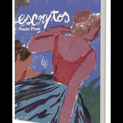 Capa de livro ilustrada com título 'escrytos Paulo Pires'