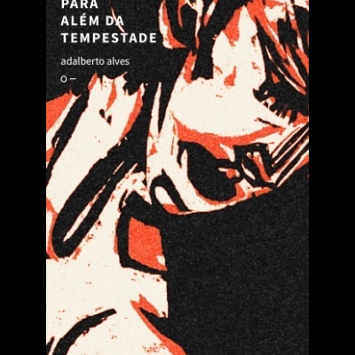 Capa de livro com ilustração abstrata e texto em branco