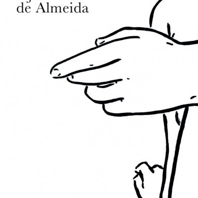 Capa do livro As Telefones com desenho de mão e texto em português.