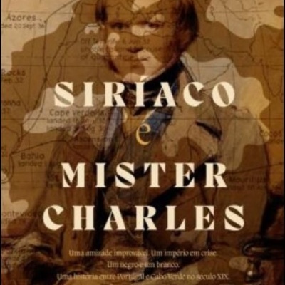 Capa de livro SIRIACO e MISTER CHARLES com imagem de homem vestindo trajes históricos e texto na capa.