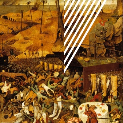 Capa de livro com ilustração medieval caótica e texto 'António Vieira A undécima praga e outros contos'.