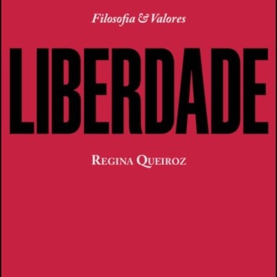 Capa de livro vermelha com título LIBERDADE em destaque
