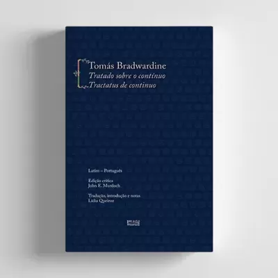 Livro azul escuro com texto branco e título 'Tratado sobre o contínuo'