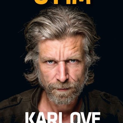 Capa de livro A MINHA LUTA: 6 O FIM de Karl Ove Knausgård com retrato de homem
