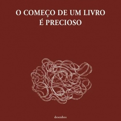 Capa de livro castanha com título e autores em branco.