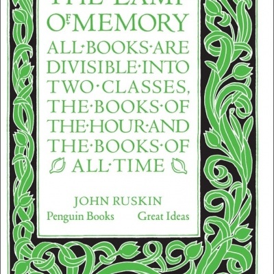 Capa de livro com texto e moldura vegetal verde em fundo preto.