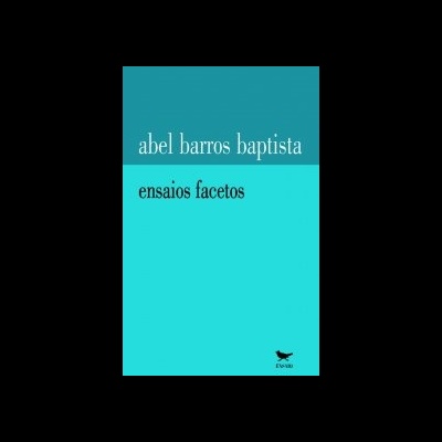 Capa de livro azul com título e autor em letras brancas e pretas