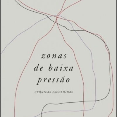 Capa de livro com linhas coloridas e texto em português