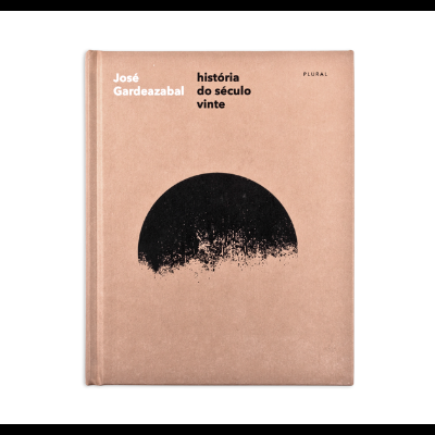 Capa de livro bege claro com texto e ilustração preta