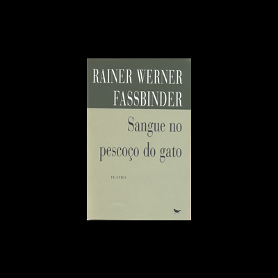 Capa de livro com títulos e símbolo de pássaro em fundo cinza