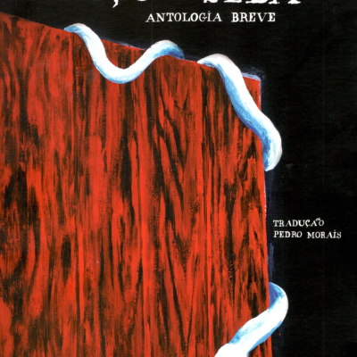 Capa do livro 'Poço de Seda' de Jesús Sepúlveda com cobra branca sobre madeira vermelha.