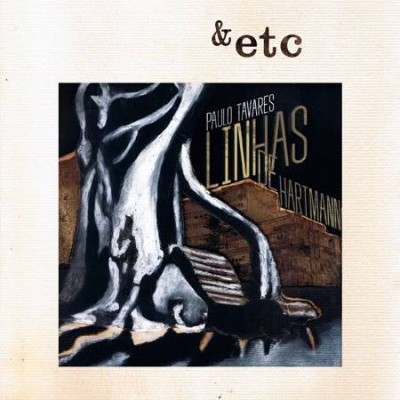 Capa com ilustração de árvore branca, banco e edifício, texto &etc e LINHAS DE HARTMANN