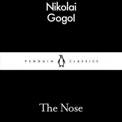 Capa de livro The Nose de Nikolai Gogol, edição Penguin Classics