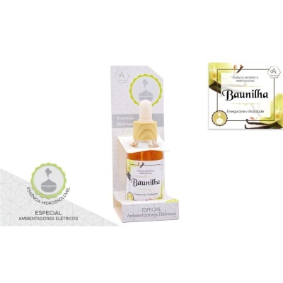 Frasco de essência aromática Baunilha para ambientadores elétricos
