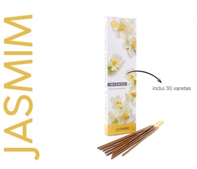 caixa de incenso JASMIM com 30 varetas