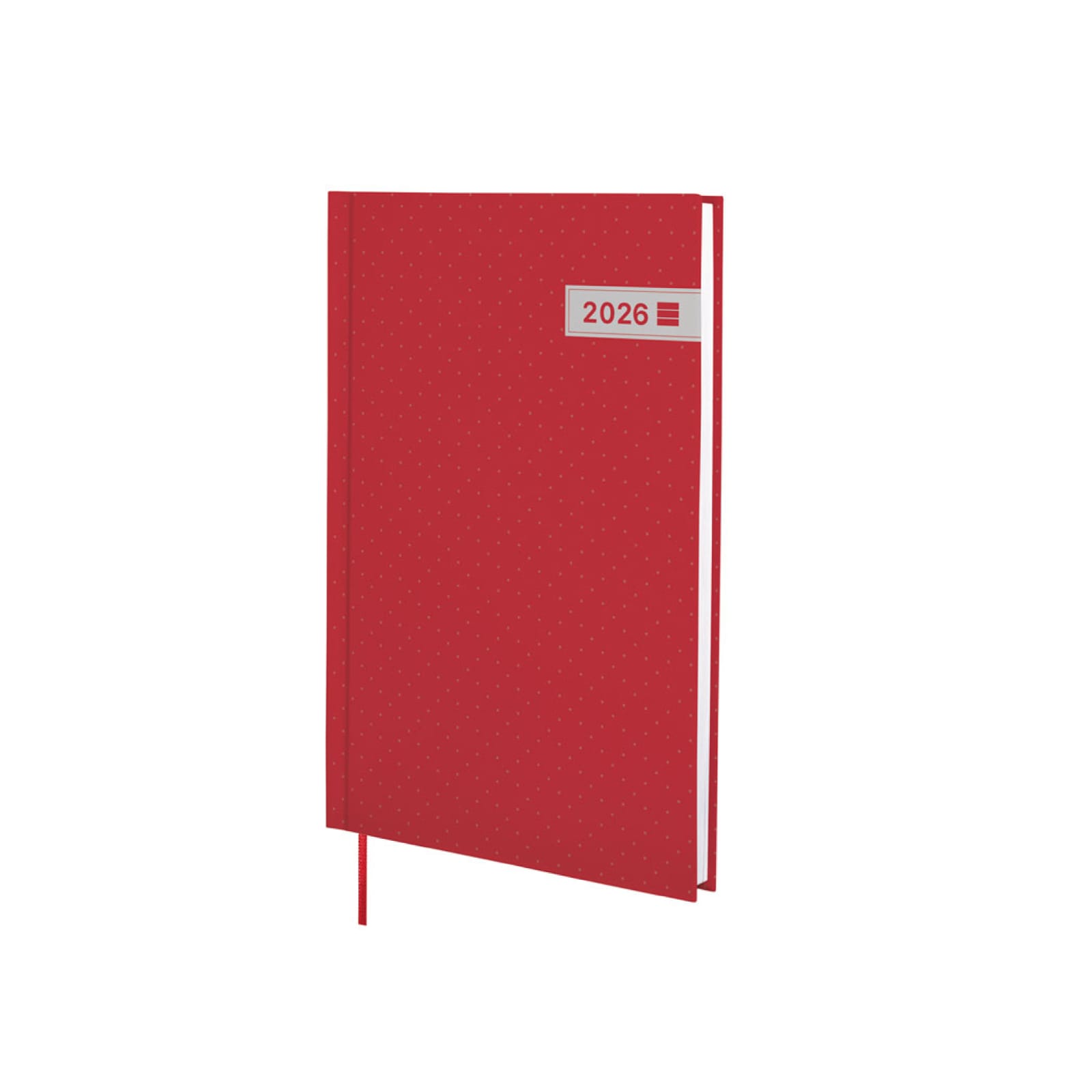 Agenda semanal A5 2026 Porto Vermelho| Finocam Agenda ou caderno vermelho com etiqueta 2026