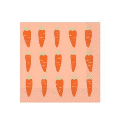 Papel de parede ou tecido com padrão de cenouras laranja em fundo pêssego com textura em losangos